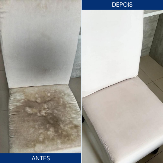 Higieniza Fácil - Antes e Depois de Cadeiras